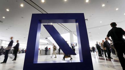 An der Börse kam die Spekulationen rund um die Deutsche Bank nicht gut an.
