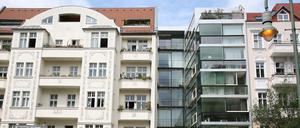 Die Lücken schließen sich. Überall in Berlin wird neuer Wohnraum gebaut. Ob als Miet-, oder wie hier am Helmholtzplatz, als Eigentumswohnungen.