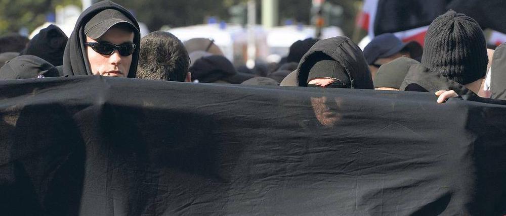 Zum NPD-Konzert werden auch Anhänger gewaltbereiter Kameradschaften erwartet.