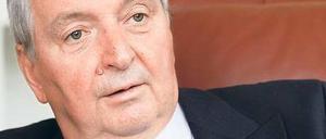 Klaus Töpfer (72) leitet seit diesem Jahr das neue Forschungsinstitut IASS in Potsdam. 