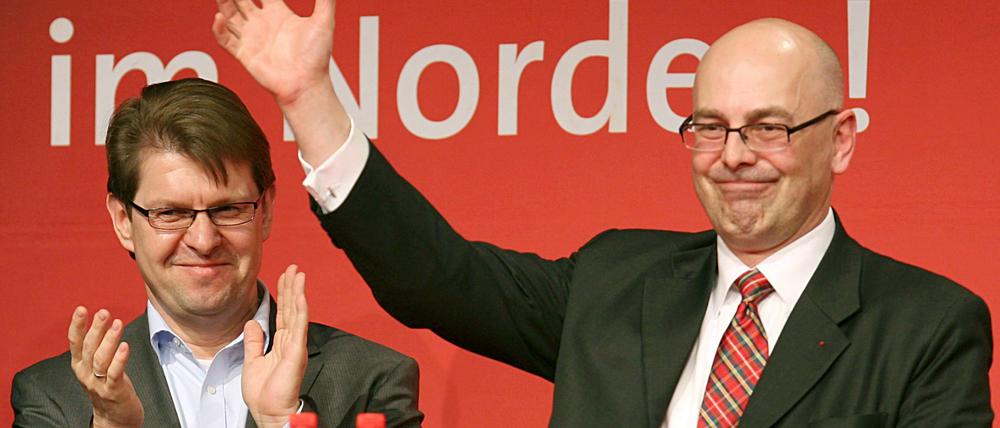 Ralf Stegner (l.) und Torsten Albig.