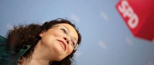 Andrea Nahles kündigt einen Wahlkampf mit harten Bandagen an.