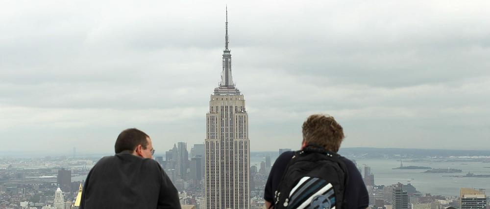 Blick auf das Empire State Center in New York.