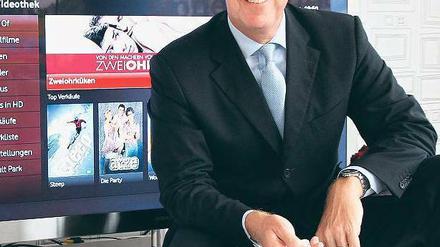 Fernsehen vor. Vodafone-Chef Fritz Joussen startet ins TV-Geschäft. 