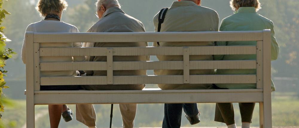 Die Gruppe der Rentner fällt in der Statistik im Osten Deutschlands aus dem Rahmen.