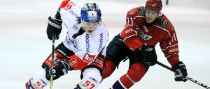 Angriff auf die European Trophy. Daniel Weiß steht mit den Eisbären in der Finalrunde.