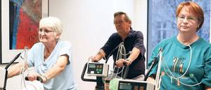 Zurück ins Leben. Ambulantes Training in einem Berliner Rehazentrum.