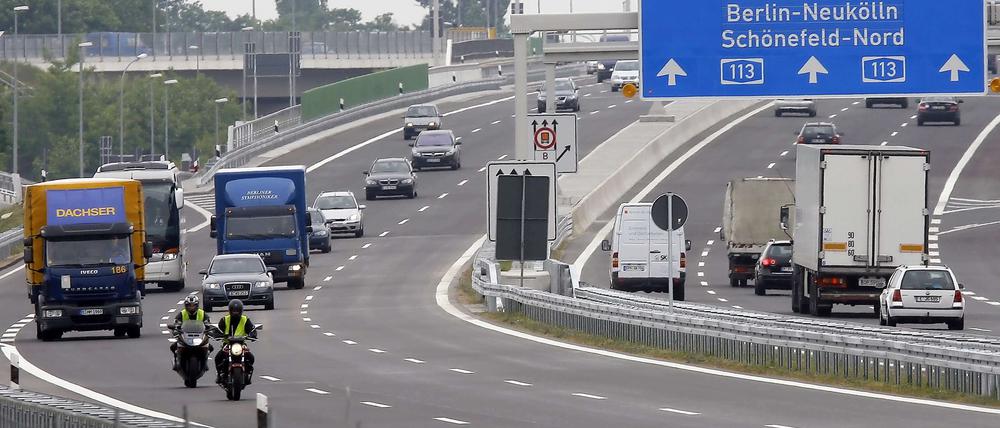 2005 wurde das Teilstück auf der A 113 eingeweiht. 