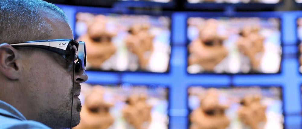 Prognose: In diesem Jahr werden in Deutschland mehr als neun Millionen Flachbildfernseher verkauft.