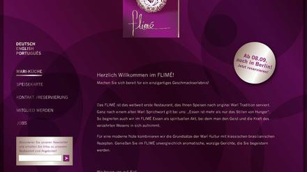 Keine Wari-Küche: Der Vegetarierbund Deutschland wollte mit dieser Webseite auf die weltweiten Probleme des Fleischverzehrs aufmerksam machen.
