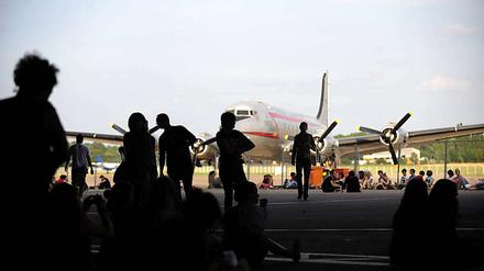 Beats an der Landebahn. Schon voriges Jahr fand das "Berlin Festival" in Tempelhof statt.