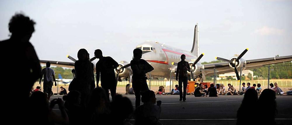 Beats an der Landebahn. Schon voriges Jahr fand das "Berlin Festival" in Tempelhof statt.