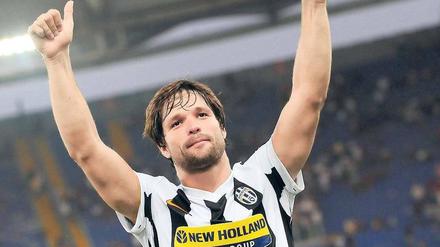 Beide Daumen hoch für Juve. Diego wird voraussichtlich in Turin bleiben.