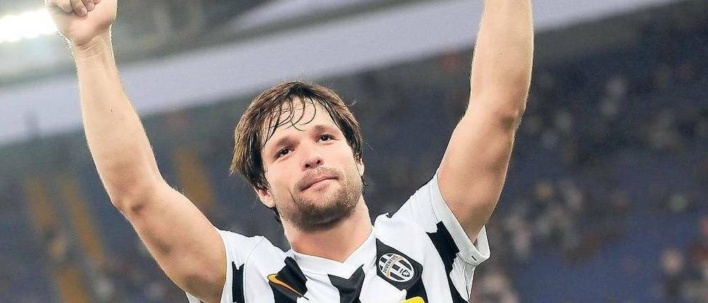 Beide Daumen hoch für Juve. Diego wird voraussichtlich in Turin bleiben.
