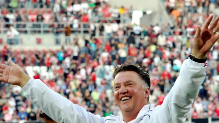 Bayerns Trainer Louis van Gaal.