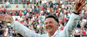 Bayerns Trainer Louis van Gaal.