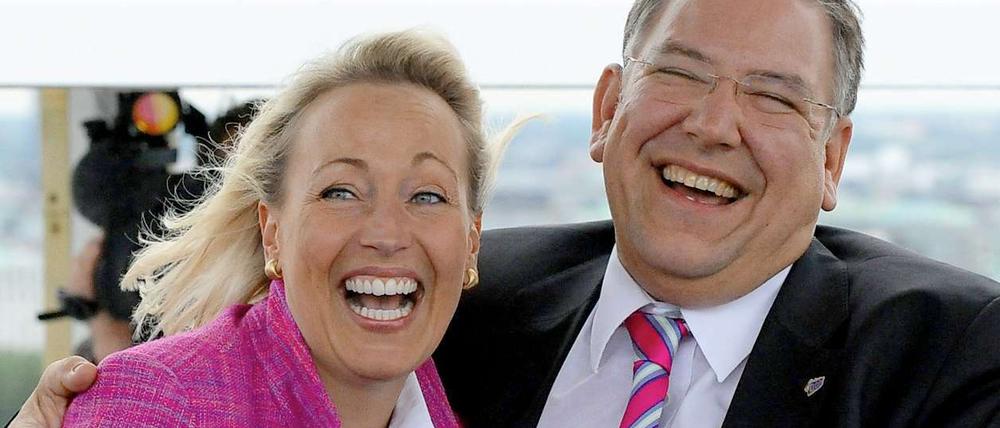 Christoph Ahlhaus und Ehefrau Simone