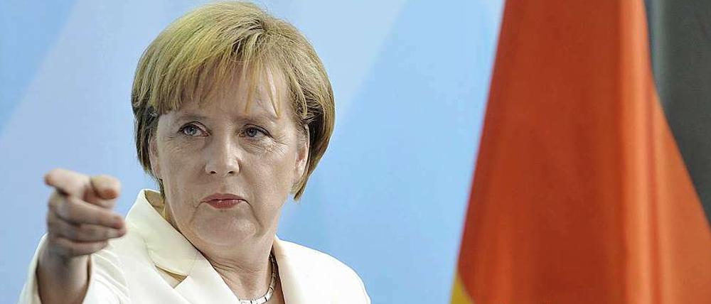 Bundeskanzlerin Angela Merkel will die Zuwanderung nicht erleichtern.