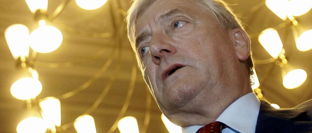 Klaus Landowsky wird keine Lichtgestalt mehr.