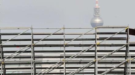 Auch in der Bauwirtschaft sind in Berlin neue Jobs entstanden.