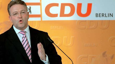CDU-Fraktionschef Frank Henkel: Das Problem mit kriminellen Kindern und Jugendlichen ist nicht neu.