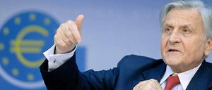 Jean-Claude Trichet, Präsident der Europäischen Zentralbank, will den Leitzins weiterhin niedrig halten.