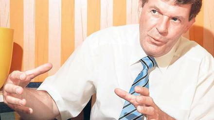 "Ich kann Arbeit schlecht abgeben", beschreibt der 61-jährige Olaf Höhn seinen Führungsstil.
