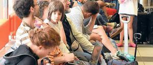 Frust vor Abflug. Passagiere ärgerten sich über fehlende Informationen. 