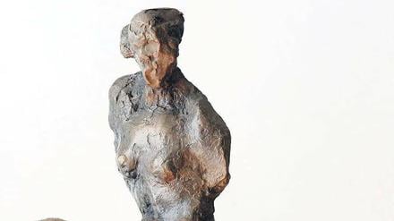 Unheroisches Menschenbild. Ein Spätwerk von Stötzer, aufgenommen 2008. 