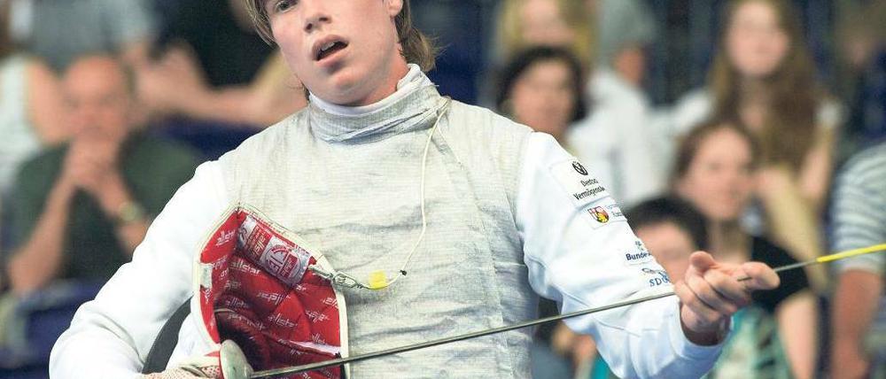 Nicht stichfest. Peter Joppich verpasste mit dem Florett eine EM-Medaille. Foto: dpa