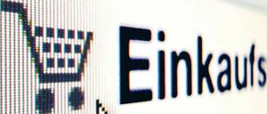 Virtueller Warenkorb. Auch frische Lebensmittel gibt es im Netz.