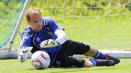 Lieber Nummer zwei in Liga eins als Nummer eins in Liga zwei: Jaroslav Drobny trainiert schon beim HSV.