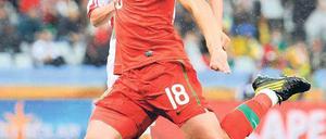 Wieder am Ball? Hugo Almeida könnte aus dem portugiesischen Team herausrotieren. Foto: dpa