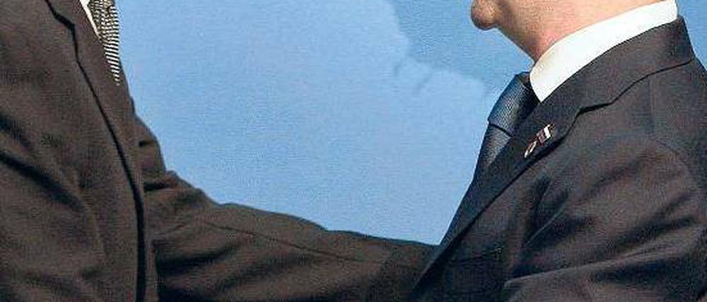 Freundschaft! Obama und Medwedew treffen sich immer öfter.