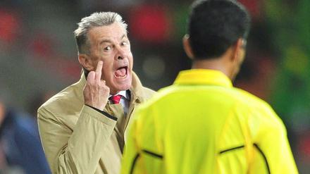 WM-Schiedsrichter: Da gerät selbst Hitzfeld außer sich.