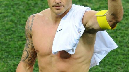 Fabio Cannavaro beendet nach der WM seine Karriere in der Squadra Azzura.