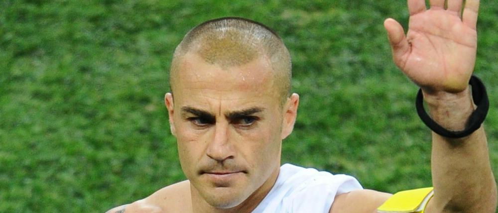 Fabio Cannavaro beendet nach der WM seine Karriere in der Squadra Azzura.