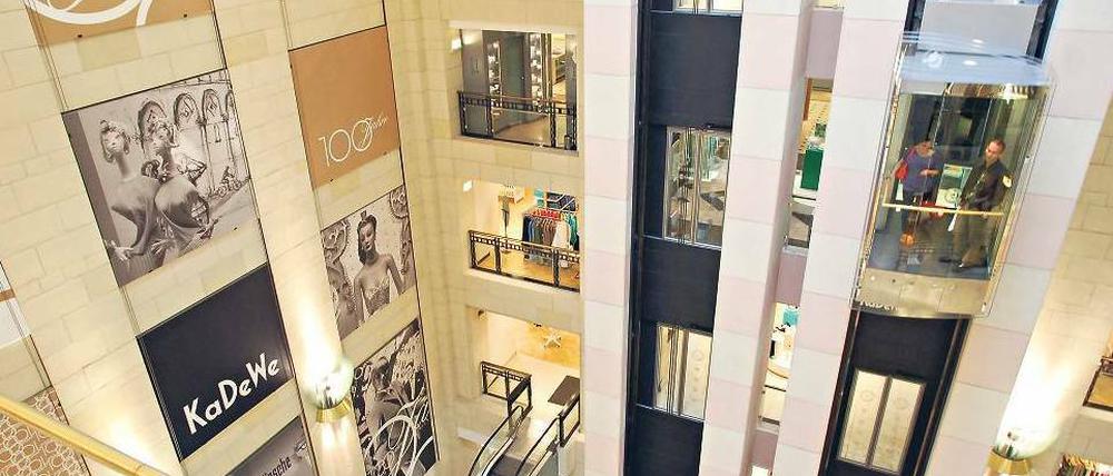 Luxus auf Miete. Auch das Berliner Traditionskaufhaus KaDeWe gehört dem Investor Highstreet.