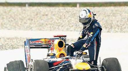 Bei Red Bull sorgte der Unfall in Istanbul zwischen Sebastian Vettel (im Bild) und Mark Webber für Verstimmungen.