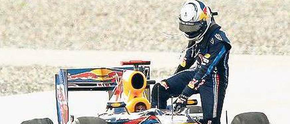 Bei Red Bull sorgte der Unfall in Istanbul zwischen Sebastian Vettel (im Bild) und Mark Webber für Verstimmungen.