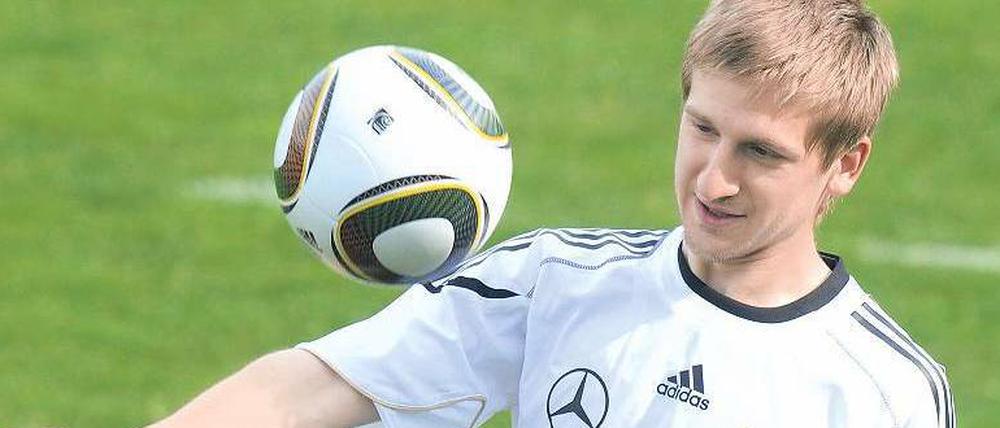 Heimatverbunden. Der gebürtige Bosnier Marko Marin ist in Frankfurt am Main aufgewachsen, hat immer nur für Deutschland gespielt. Seine Lieblingsstadt? 