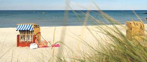 Urlaub in Deutschland. Fast alle Ostseeküsten und 99 Prozent der deutschen Nordseeküste erfüllen die Badewasserstandards der EU.