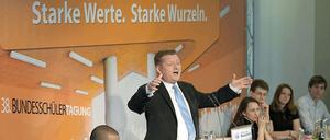 Hermann Gröhe, Generalsekretär der CDU, fordert seine Partei zu mehr Verbaldisziplin auf.