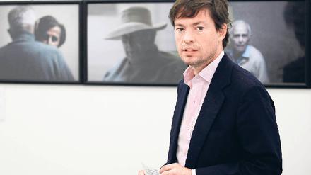 Begehrter Mann. Nicolas Berggruen im Künstlerhaus Bethanien. Foto: ddp