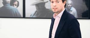Begehrter Mann. Nicolas Berggruen im Künstlerhaus Bethanien. Foto: ddp