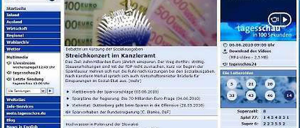 Tagesschau.de könnte weit mehr sein als das Nachrichtenportal des Ersten.