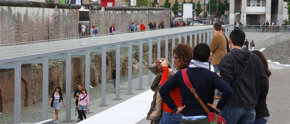 Seit der Neueröffnung der Topographie des Terrors haben sich die Besucherzahlen verdoppelt.