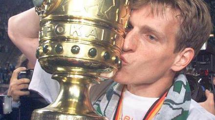 Andreas Herzog, 41, gewann 1994 und 1999 mit Bremen den DFB-Pokal; mit den Bayern wurde er 1996 Uefa-Cup-Sieger. 
