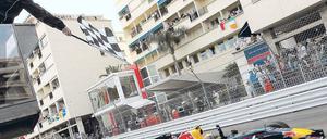 Der Schnellste im Stadtverkehr. Mark Webber fuhr auf den Straßen von Monaco der Konkurrenz davon. Foto: Reuters