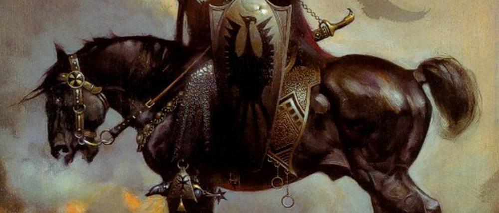 Ikone. Der „Death Dealer“ ist eine der bekanntesten Figuren Frazettas und schmückte Plattencover und Comicserien.